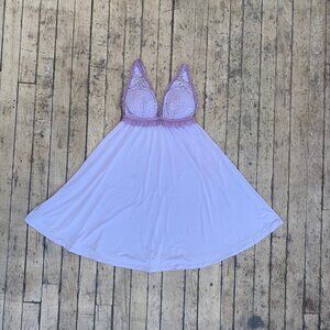 Y2K Purple Lace Slip